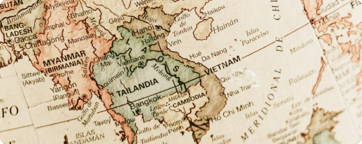 Map showing Every Nation Vietnam
